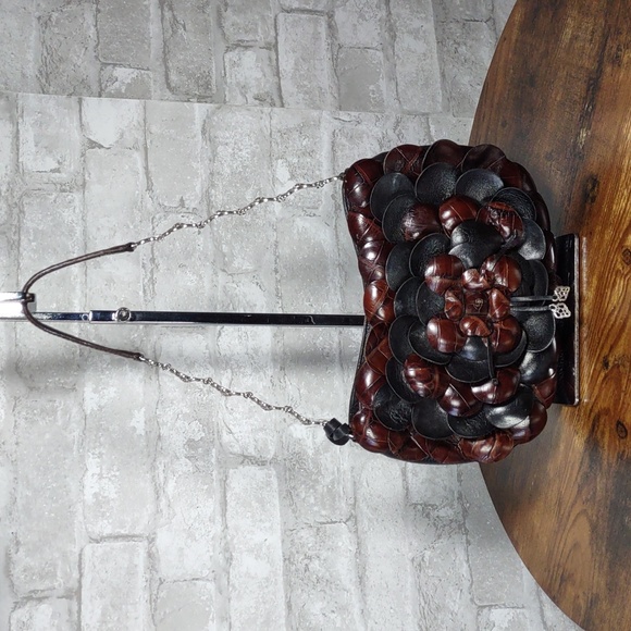 Brighton "Rosalie" Leather Shoulder Bag - Picture 2 of 10